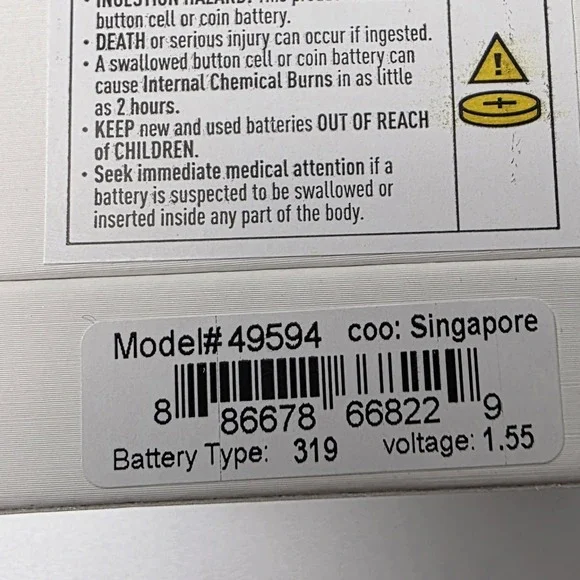 NEW Invicta Mini Women's Ring Watch - 24mm, Silver (49594) #0684